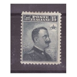 REGNO 1906 -   VITTORIO EMANUELE III  -  MICHETTI  CENTESIMI 15       NUOVO *