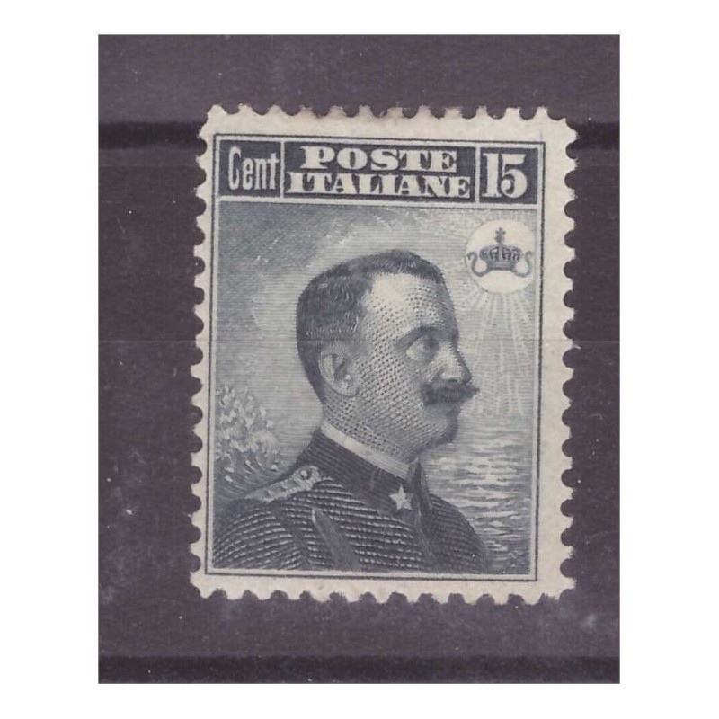 REGNO 1906 -   VITTORIO EMANUELE III  -  MICHETTI  CENTESIMI 15       NUOVO *