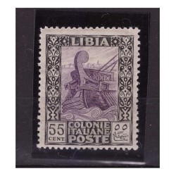 LIBIA 1924 - PITTORICA   CENTESIMI 55    NUOVO   * BC