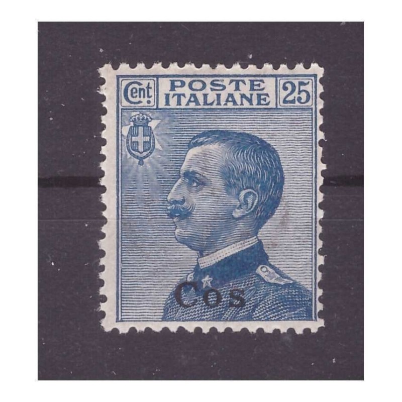 ISOLE EGEO  COO  1912 -  Centesimi 25  NUOVO **