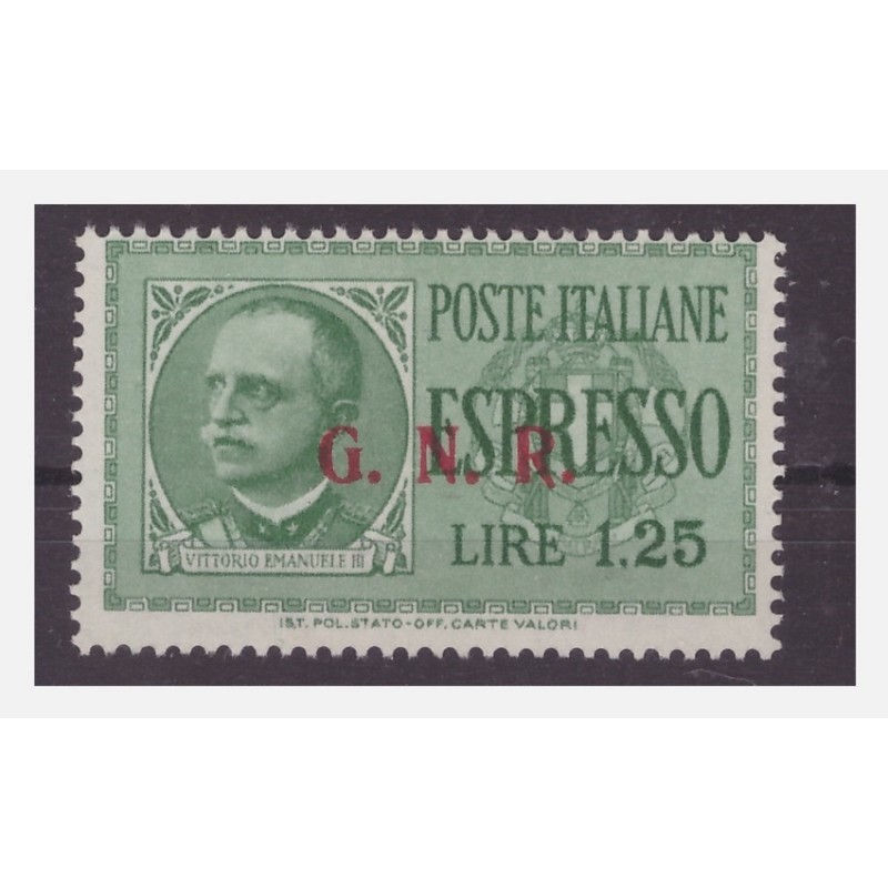 GNR BRESCIA   ESPRESSI - Lire 1,25  TERZO TIPO   Nuovo **