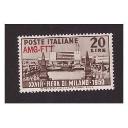 TRIESTE A -  1949  FIERA DI  MILANO   NUOVO  **
