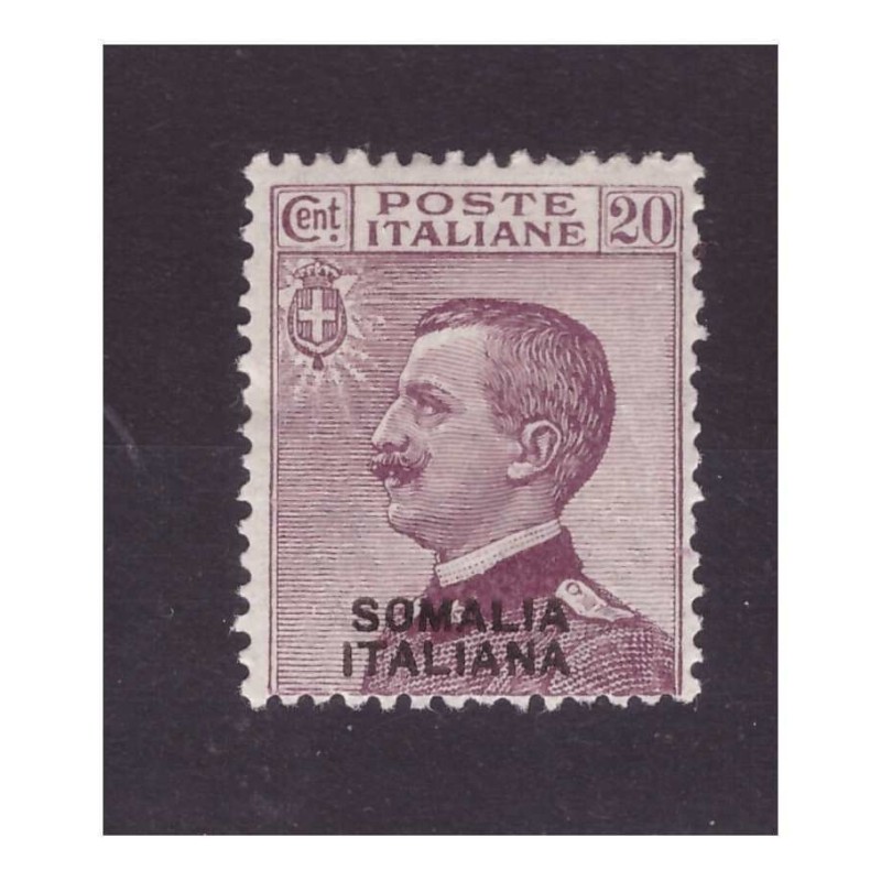 SOMALIA 1926/30   -    SERIE ORINARIA  - Centesimi 20   NUOVO *
