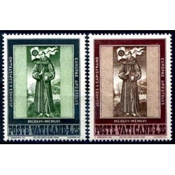 VATICANO 1956 -  S. GIOVANNI CAPESTRANO  SERIE NUOVA  **