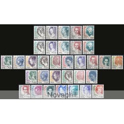 ITALIA 1998/2004 - DONNE NELL'ARTE EMISSIONE  COMPLETA NUOVA  **