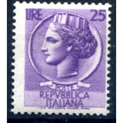 SIRACUSANA 25 Lire stelle II  MACCHINETTE  NUOVO **