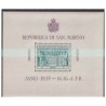 SAN MARINO 1937 -  FOGLIETTO INDIPENDENZA  NUOVO    **