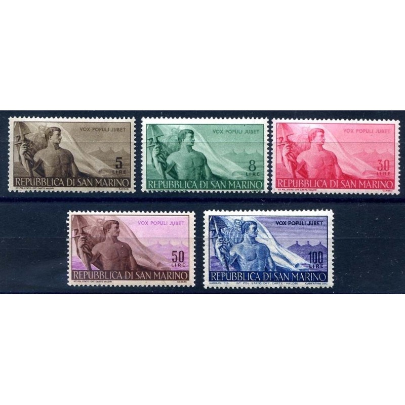 SAN MARINO 1948  - LAVORO  SERIE  NUOVA **