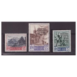 SAN MARINO 1950 -  POSTA AEREA FIERA DI MILANO  SERIE   NUOVA    **