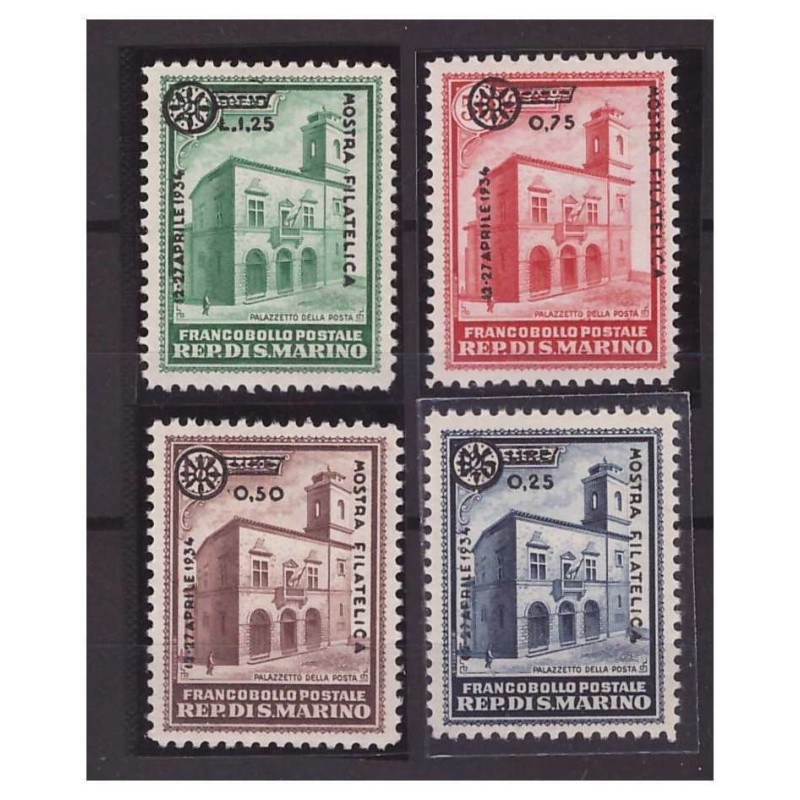 SAN MARINO 1934  -  FIERA DI MILANO    SERIE   NUOVA    **