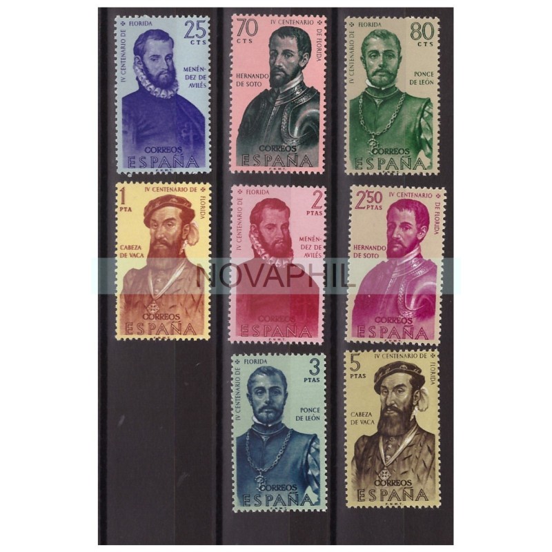 SPAGNA 1960 - CONQUISTATORI - SERIE NUOVA **