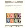 SAN MARINO 1943 - VENTENNALE NON EMESSI POSTA AEREA SERIE NUOVA ** CERT