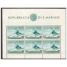 SAN MARINO 1953 - FOGLIETTO SCIATRICE   NUOVO **