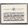 SAN MARINO 1951 - FOGLIETTO BANDIERA     NUOVO **  LUSSO