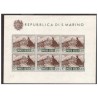 SAN MARINO 1951 - FOGLIETTO  VEDUTE   NUOVO **