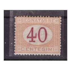 REGNO 1870 - SEGNATASSE  CENT.  40    NUOVO *
