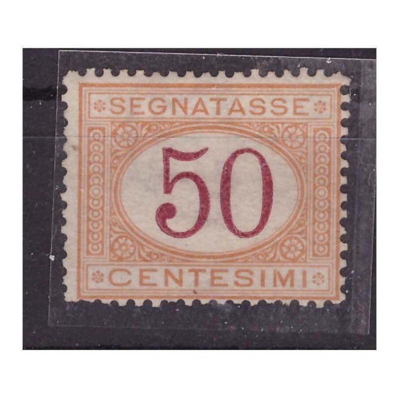 REGNO 1870 - SEGNATASSE  CENT.  50    NUOVO *