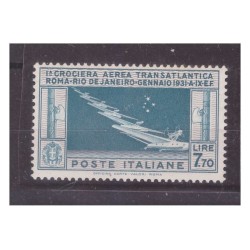 REGNO 1930  -  CROCIERA BALBO   LIRE  7,70   NUOVO  **