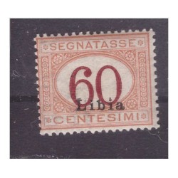 LIBIA  1925  -  SEGNATASSE  CENT. 60  NUOVO   **