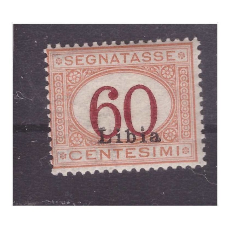 LIBIA  1925  -  SEGNATASSE  CENT. 60  NUOVO   **