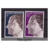 GRAN BRETAGNA  1972  -  NOZZE D'ARGENTO   SERIE  NUOVA  **