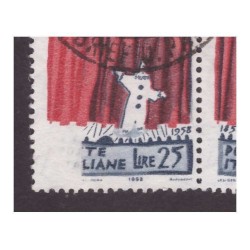 ITALIA  1958  -  LEONCAVALLO  STAMPA  INCOMPLETA