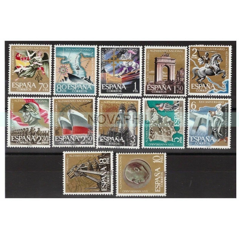 SPAGNA 1961 - INSURREZIONE NAZIONALE - SERIE NUOVA **