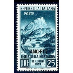 TRIESTE A - 1953 FESTA DELLA MONTAGNA NUOVO **
