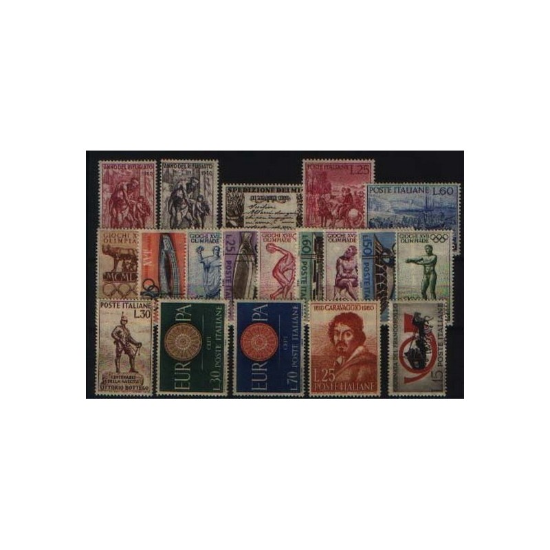 ITALIA - 1960  annata completa  nuova **