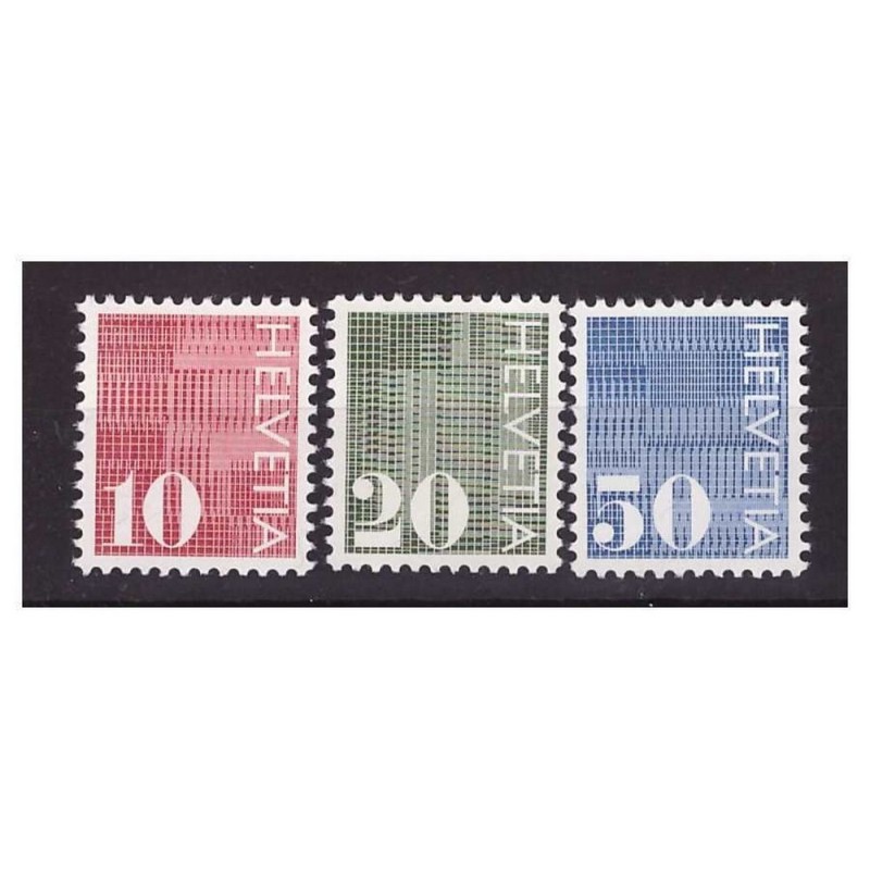 SVIZZERA  1970  -  CIFRE   SERIE NUOVA   **