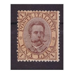 REGNO 1889 - UMBERTO I°  Lire 1   NUOVO   **