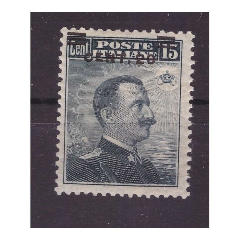 REGNO 1916 - VITT  EMANUELE   -  CENTESIMI  20  SU  15    NUOVO