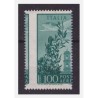 POSTA AEREA 1971 - LIRE 100 DENTELLATURA SPOSTATA NUOVO **