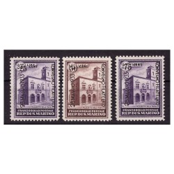 SAN MARINO 1933 -  CONVEGNO FILATELICO - SERIETTA   NUOVA **