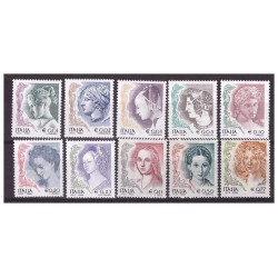 ITALIA 2002 - DONNE NELL'ARTE SERIE NUOVA **