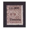 CINA  TIENTSIN   1918 -   1/2 CENT  SU 1 Cent.   NUOVO ** SBARRETTA VERTICALE