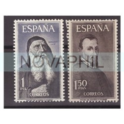 SPAGNA 1963  -  CELEBRITA'  SPAGNOLE  - SERIE NUOVA  **