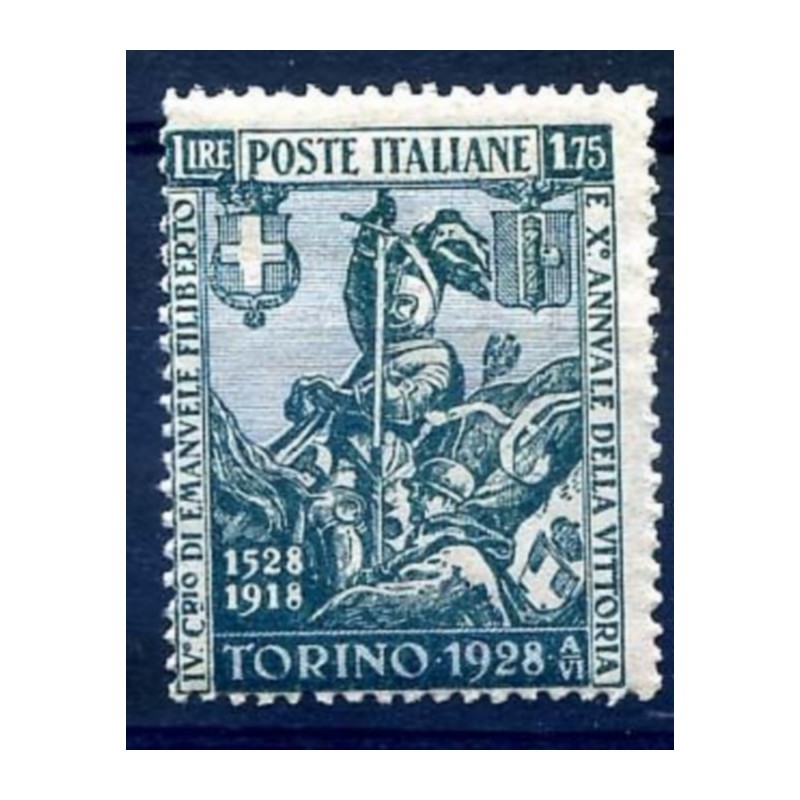 REGNO  1928 -  EMANUELE FILIBERTO LIRE 1,75  NUOVO  **