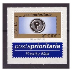 ITALIA 2003 -  Posta Prioritaria  EURO  1,00