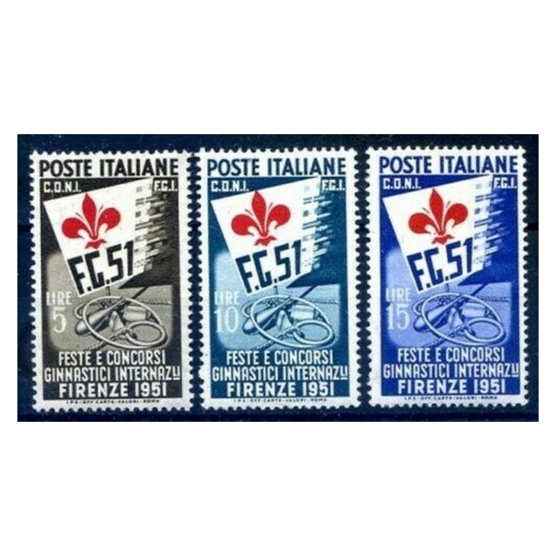 1951  GINNICI   SERIE NUOVA **
