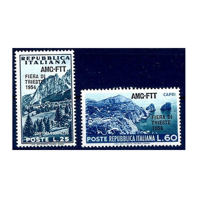 TRIESTE A - 1954 FIERA DI TRIESTE SERIE NUOVA **