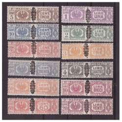 LUOGOTENENZA  1945 - PACCHI POSTALI   SERIE   NUOVA  *