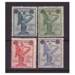 REGNO 1924  - VITTORIA SOPRASTAMPATA SERIE COMPLETA NUOVI  *