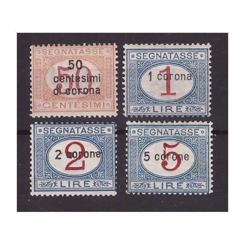 DALMAZIA 1922  -  SEGNATASSE   SERIE   NUOVA  **