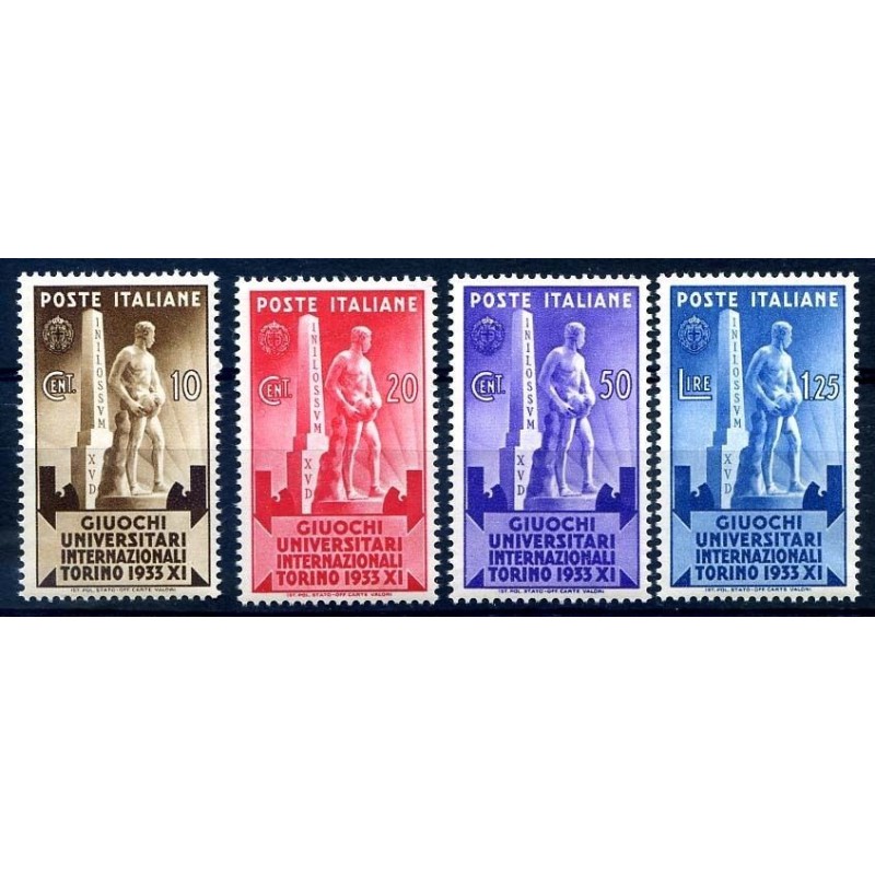 GIOCHI UNIVERSITARI 1933 - SERIE NUOVA **