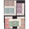 SAN MARINO 1931 - POSTA AEREA SERIE QUARTINE ADF  COMPLETA **