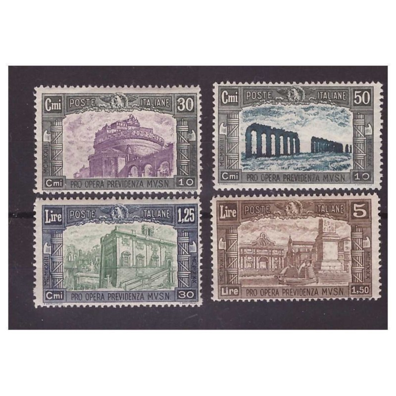 REGNO 1928 -  MILIZIA  SECONDA   -   SERIE   NUOVA **