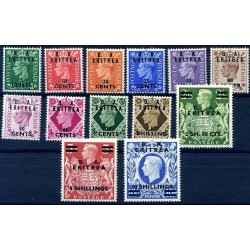 B. A. ERITREA 1950 - SERIE COMPLETA NUOVA **