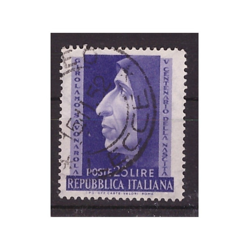 1952 - SAVONAROLA   USATO