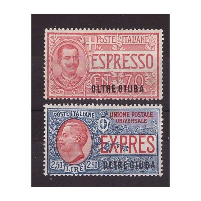 OLTRE GIUBA - 1926  ESPRESSI   SERIE NUOVA *  MH